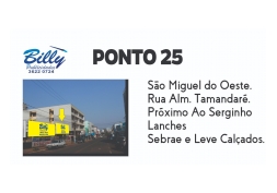 Ponto 25 Ponto 25