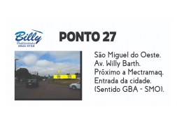 Ponto 27 Ponto 27