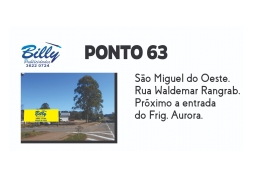 Ponto 63 Ponto 63